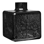 Cube Vase Black 23 cm