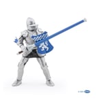 PAPO 39760 Blue Knight with spear toy Knights figurine Medieval figure History