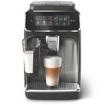 Expresso avec broyeur Philips EP3349/70 Machine automatique Série 3300 LatteGO Noir