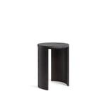 Made by choice - Airisto Side Table, Stool, Black Stained Oak