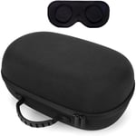 Väska för Meta Quest 3 Headset och Spelkontroll - Stötskyddande, Bärbar, Anti-Rep, Nätficka Parent