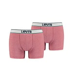 Levi's Men's Levi's Vintage Heather Men's Briefs (2 Pack) Boxer shorts, Red, M UK