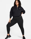 Nike Universa Leggings i full lengde med middels støtte, høyt liv og lommer til dame (Plus Size)
