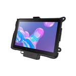 RAM EZ-Roll'r Powered Cradle Samsung Galaxy Tab Active Pro including GDS Modular 10-30V Hardwire Charger with Female USB Type A Connector (RAM-GDS-CHARGE-V7B1U)