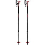 LEKI Haute Route 3 Ski Poles Dark Anthracite/Dark Red/Black 110-150 cm