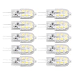 10 st G4 LED-lampa Ljusstyrka Dimbar Hög Färgåtergivning