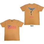 Nirvana Unisex T-Shirt: In Utero Angel (Back Print) (Small)
