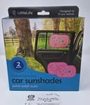 LittleLife Butterflies Car Window Sun Shades - Pack of 2 - Brand New - Free Post