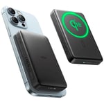 ESR Qi2 MagSlim PowerBank - 15W / 10.000 mAh - MagSafe Kompatibel - Svart