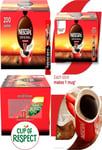 NESCAFÉ Original Instant Coffee Sachets - 200 x 1.8g 200 Count (Pack of 1) 