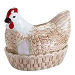 Mason Cash - Äggförvaring höna 23,4 cm natur