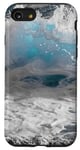 Coque pour iPhone SE (2020) / 7 / 8 Water Surf Nature Sea Spray mousse vague Ocean