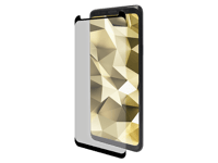 ISY Skärmskydd för Samsung Galaxy S9 - Transparent med svart kant