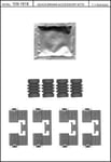Monteringssats - Opel - Astra, Mokka, Zafira, Ampera, Cascada. Citroen - C3. Chevrolet - Cruze, Orlando, Trax