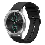 Garmin VivoMove Luxe Klockarmband i Silikon - Svart