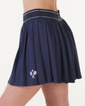 LEVITY Dry Ctl Pleated Skirt Blue - XS