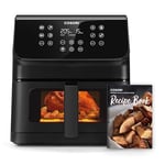 COSORI Air Fryer 6,2 L, avec Fenêtre Transparente et Éclairage Intégré, 12 Modes, Rappel Shake/Rôtir/Bake, Friteuse sans Huile Alternative au Four, 50% Cuisson Rapide