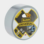 3M Silvertejp Scotch Universal, 48 mm x 50 meter, silver