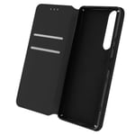 Sony Xperia 1 III Fodral - AVIZAR - Fodral med Flip - Videostöd Funktion - Svart Svart