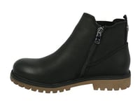 TOM TAILOR Women's 2190126 Ankle Boot, Black, 5 UK