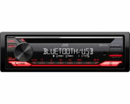 JVC KD-T822BT, bilstereo med Bluetooth, CD-spelare, AUX och USB Frakts