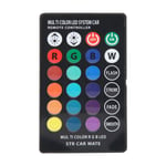 £ 2PCS Car Indicator Bulb Colorful Remote Controll Light With Blasting Flash RGB