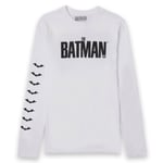 The Batman The Bat Men's Long Sleeve T-Shirt - White - XXL