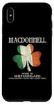 iPhone XS Max MacDonnell last name family Ireland house of shenanigans Case