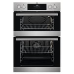 AEG DEX33111EM 59.4cm Built In Electric Double Oven - Stainless