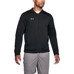 UNDKU|#Under Armour Men Challenger II Track Jacket Warm-up Top - Black// Graphite (001), SM