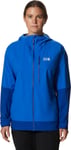 Mountain Hardwear Women's Stretch Ozonic Jacket Bright Island B XL, Bright Island Blue
