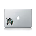 Rainbow Zebra Unicorn Vinyl Sticker for Macbook (13/15) or Laptop by Amber Elise