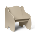 ferm LIVING Slope lounge chair Cashmere