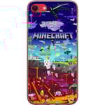 Apple iPhone 8 Genomskinligt Skal Minecraft