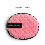 Makeup Remover Towel Cleansing Cloth Pads Face Cleaner Pink