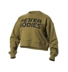 Better Bodies Chelsea Sweater Military Green - S