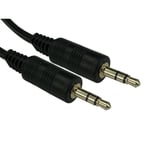10m LONG 3.5mm Jack Plug Aux Cable Audio Lead For to Headphone/MP3/iPod/Car GOLD