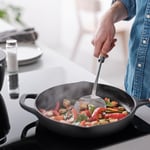 IKEA IKEA VARDAGEN stekspade för wok, rostfritt stål/bok, 36 cm, cm 36 cm