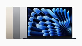 MacBook Air 15" M3 8CPU 10GPU 16GB minne, 1TB SSD Space Grey 35W