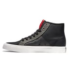 DC Shoes Manual-high-top Shoes for Men Sneaker, Black Battleship Black, 9.5 UK