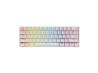 Savio Mechanical Keyboard Whiteout Blue Outemu White, 60%, USB, Mekaniska tangentbrytare, QWERTY, RGB LED, Svart