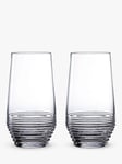 Waterford Crystal Mixology Circon Cut Glass Highballs, Set of 2, 510ml, Clear