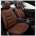 ZMCOV Compatible With Car Seat Covers Waterproof Dust-Proof, PU Leather Car Seat Cover 5 Seats Cushions Front & Rear Auto Seat Cover Mat, Tesla Model 3,Model S,Model Y Porsche Macan,Cayenne,B,L