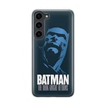 ERT GROUP mobile phone case for Samsung S23 original and officially Licensed DC pattern Batman 034 optimally adapted to the shape of the mobile phone, case made of TPU