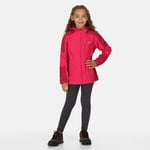 Regatta Kids Breathable Calderdale II Waterproof Jacket Pink Potion Berry Pink, Size: 3-4 yrs