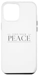 Coque pour iPhone 12 Pro Max Trouvez votre paix intérieure - Yoga & Méditation Zen Design