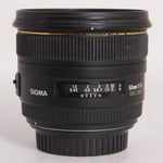Sigma Used 50mm f/1.4 EX DG HSM - Canon Fit