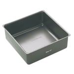 MasterClass Non-Stick Loose Base Square Deep Cake Pan - 30cm