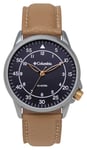 Columbia CSS15-003 Viewmont Quartz Blue Dial / Camel Leather Watch