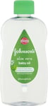 Johnson's Baby Oil with Aloe Vera 300 ml - Pack of 6